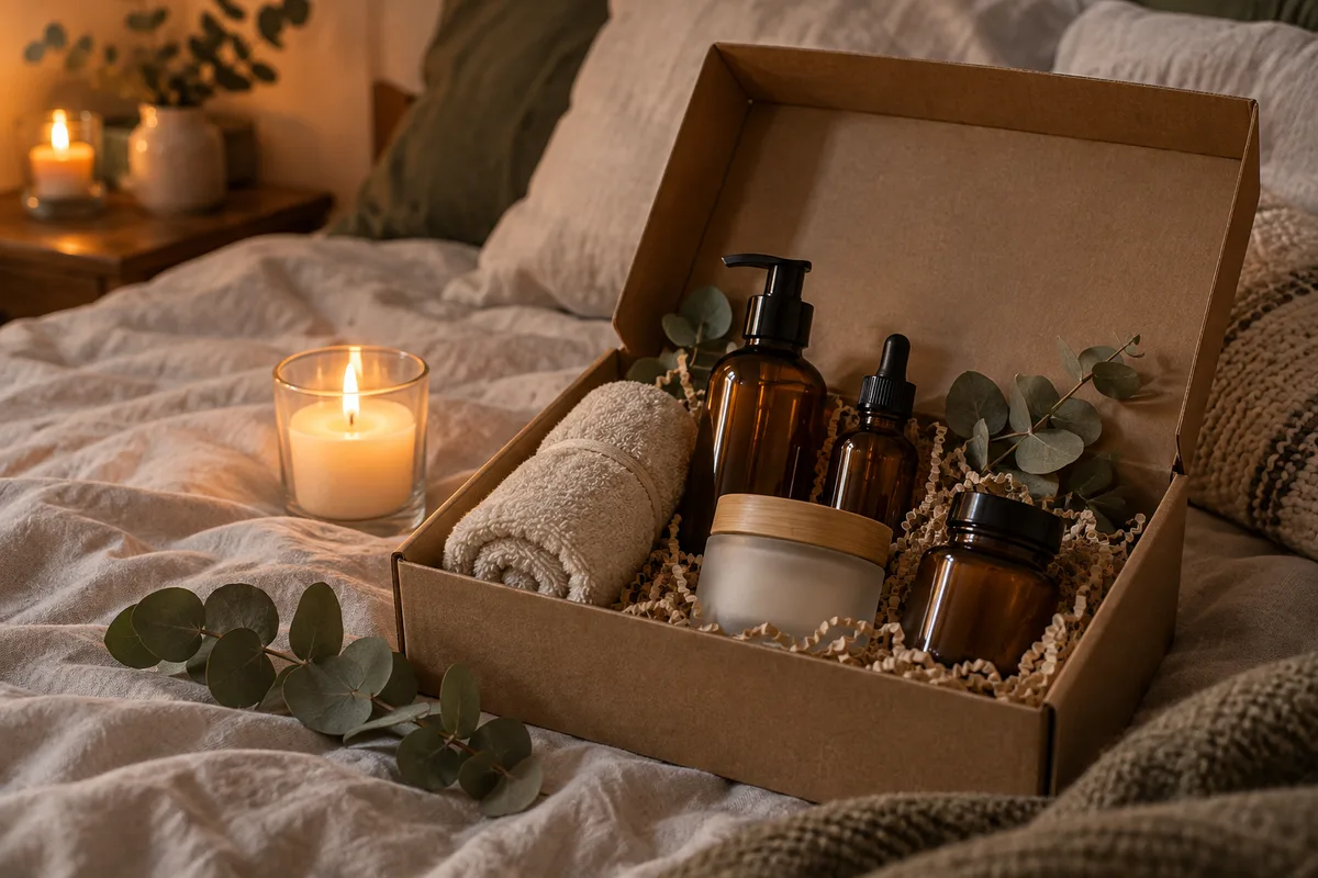 Offrir un spa à la maison autour d'une box beauté bio