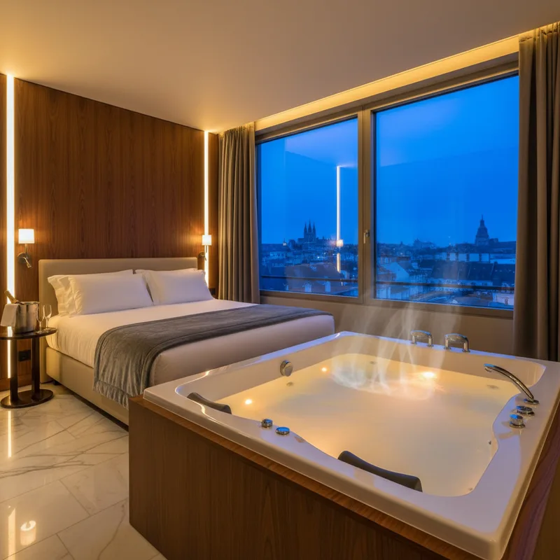 Spa nuit Lille : les meilleures formules pour une nuit avec spa privatif